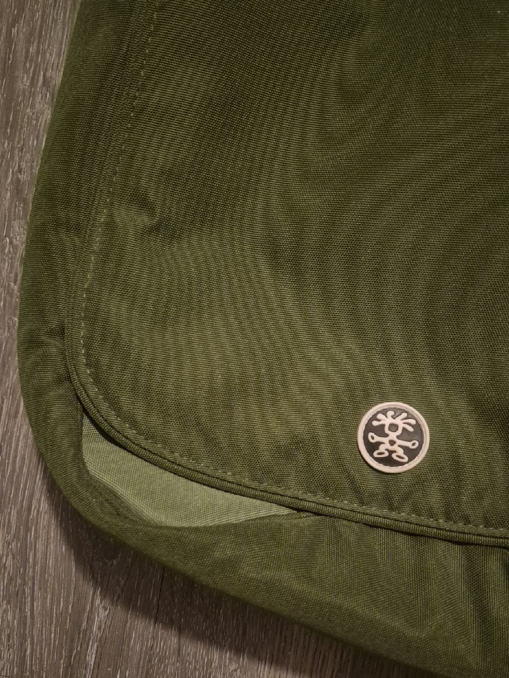 Crumpler The Luncheon Olive Green Canvas Messenger Computer Laptop Bag - Picture 6 of 13